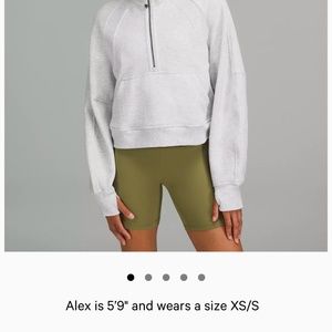 Lululemon Scuba Oversized Half Zip Hoodie